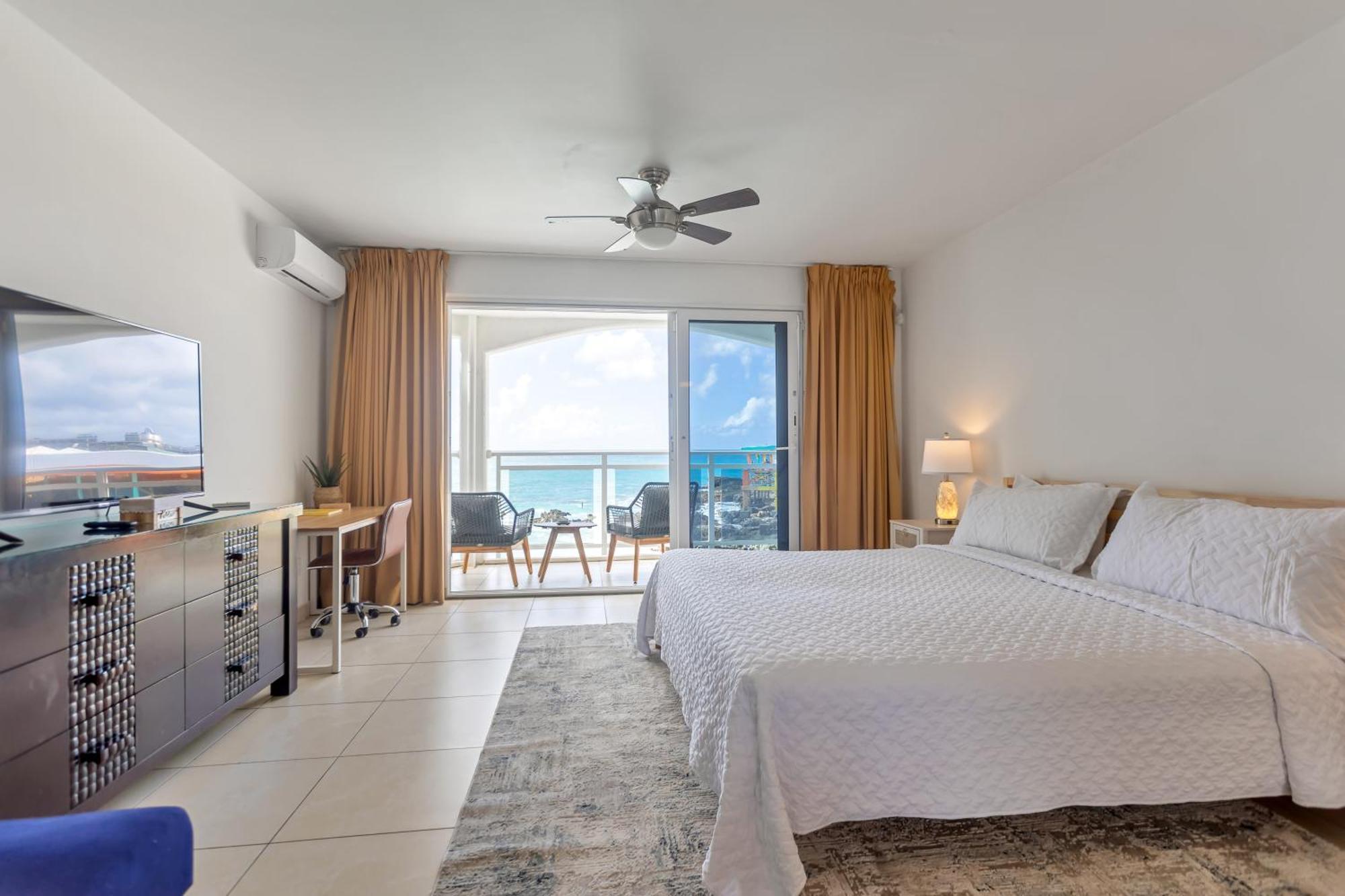 Maho Beach House - Sand Bar Studio - Ocean View Kültér fotó
